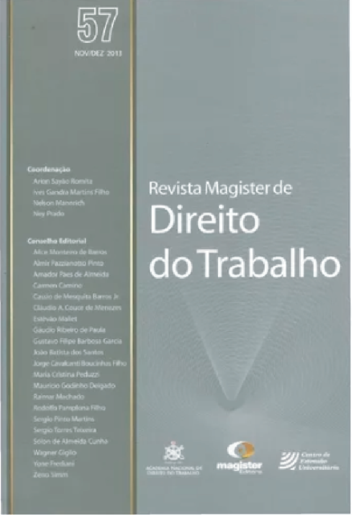 Revista Magister de Direito do Direito do Trabalho nº 57